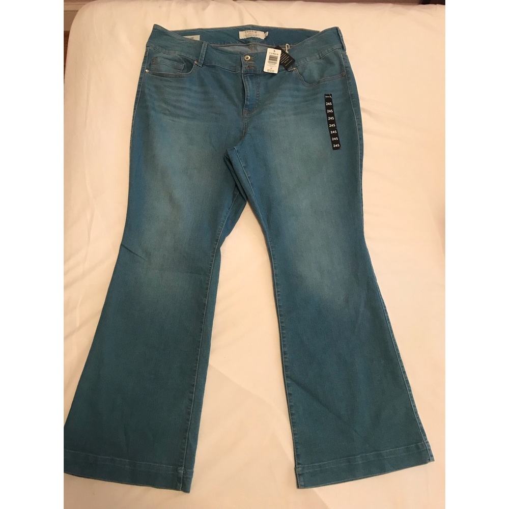 Torrid Flare Denim Blue Jeans